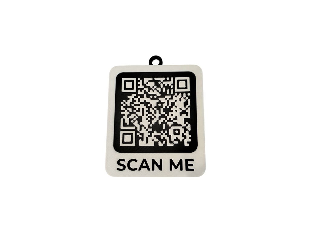 Personalizowana tabliczka z kodem QR 3D
